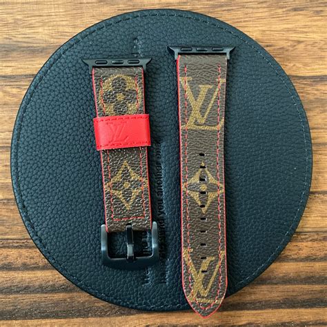 louis vuitton apple watch band 44mm|lv apple watch strap.